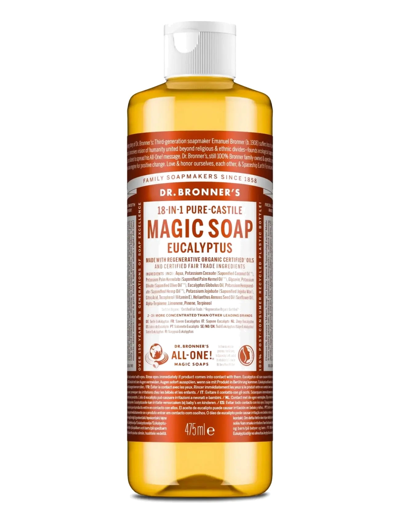 Dr. Bronner’s Eucalyptus - Akcija - NO COLOUR / undefined