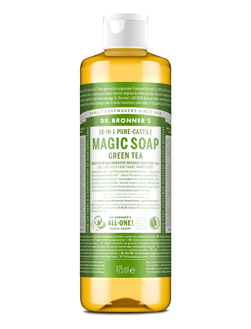 Dr. Bronner’s - Green Tea Liquid Soap - dušigeelid ja õlid - no colour - 1