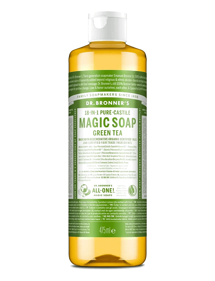 Dr. Bronner’s - Green Tea Liquid Soap - dušigeelid ja õlid - no colour - 1