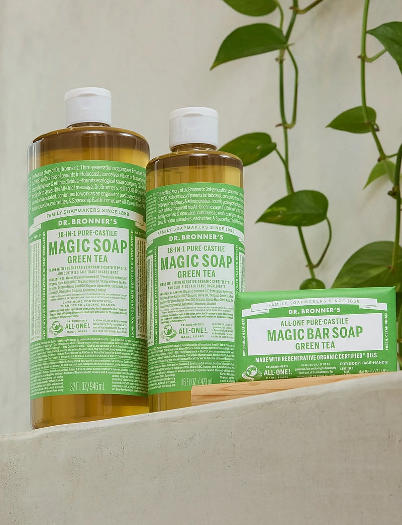 Dr. Bronner’s - Green Tea Liquid Soap - dušigeelid ja õlid - no colour - 3