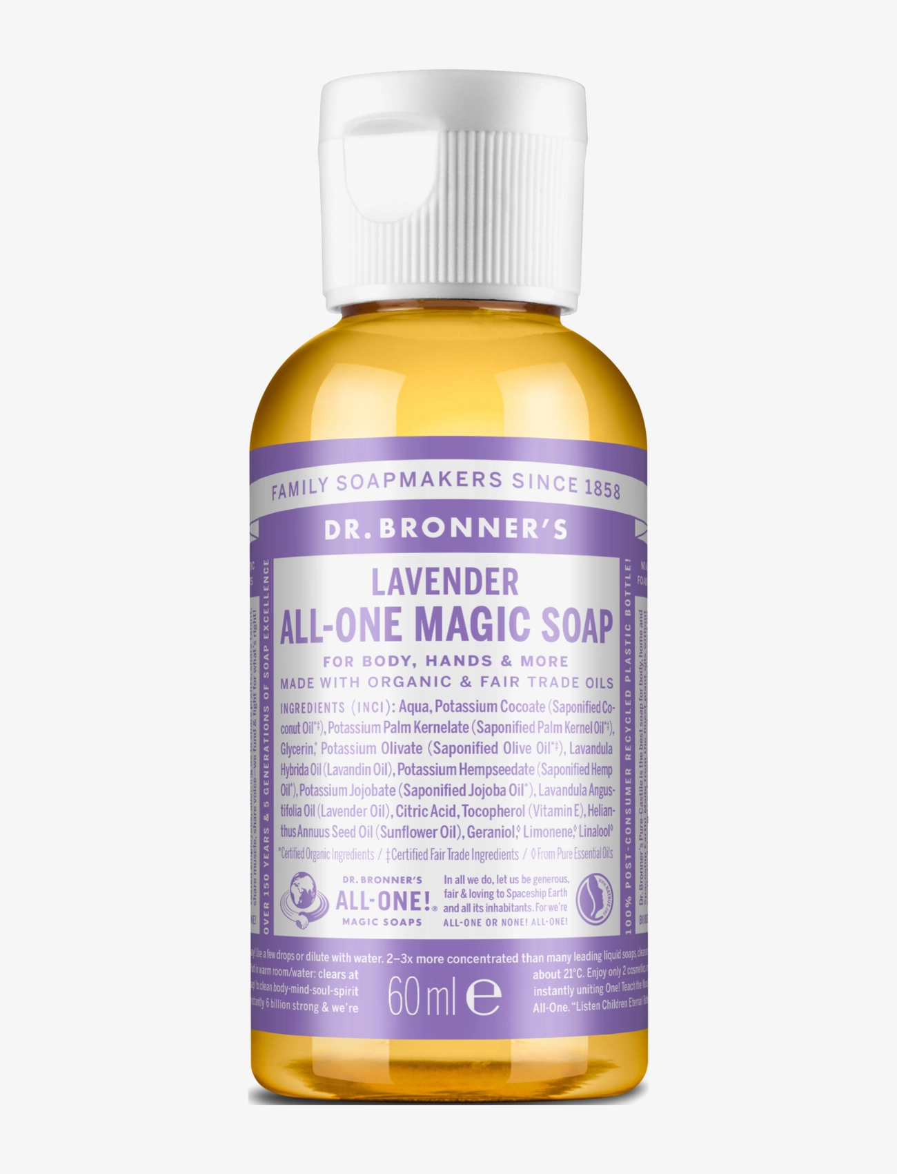 Dr. Bronner’s Lavender - Sæber & Håndcremer - NO COLOUR / undefined