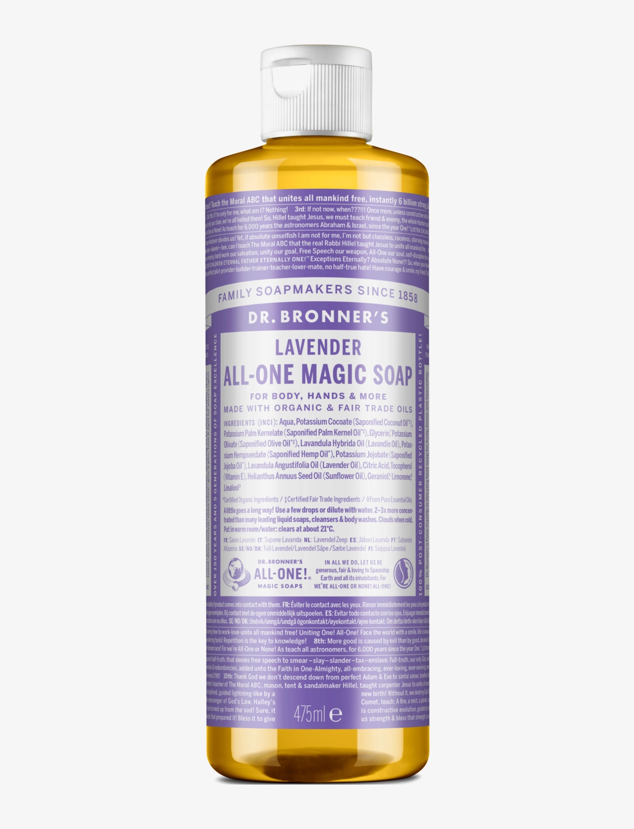 Dr. Bronner’s Lavender - Kätehooldus - NO COLOUR / undefined