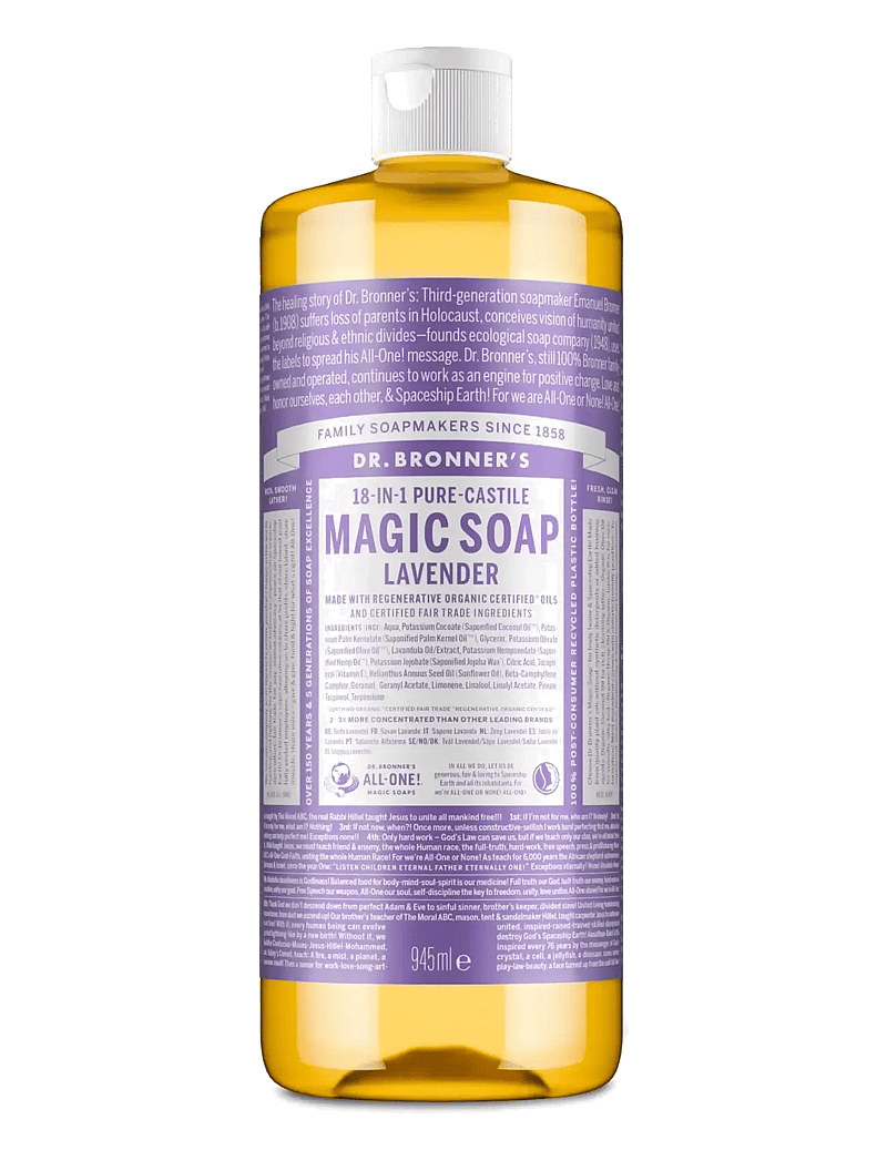 Dr. Bronner’s - Lavender - sturtugel og olíur - clear - 1