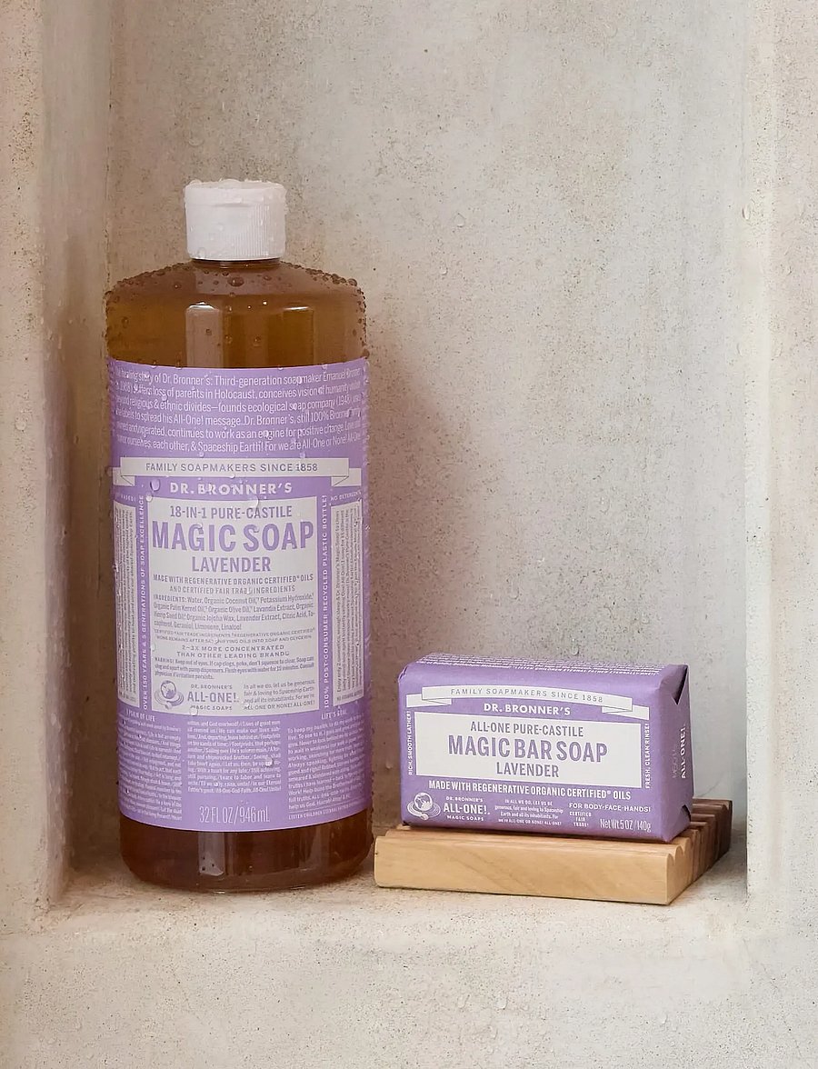 Dr. Bronner’s - Lavender - dušigeelid ja õlid - clear - 2