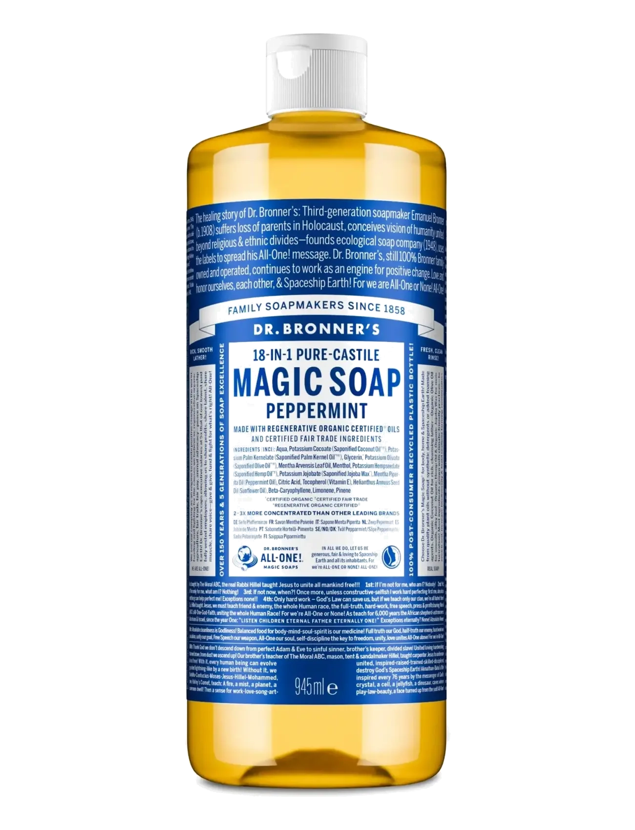 Dr. Bronner’s Peppermint - Hudpleje - CLEAR / undefined