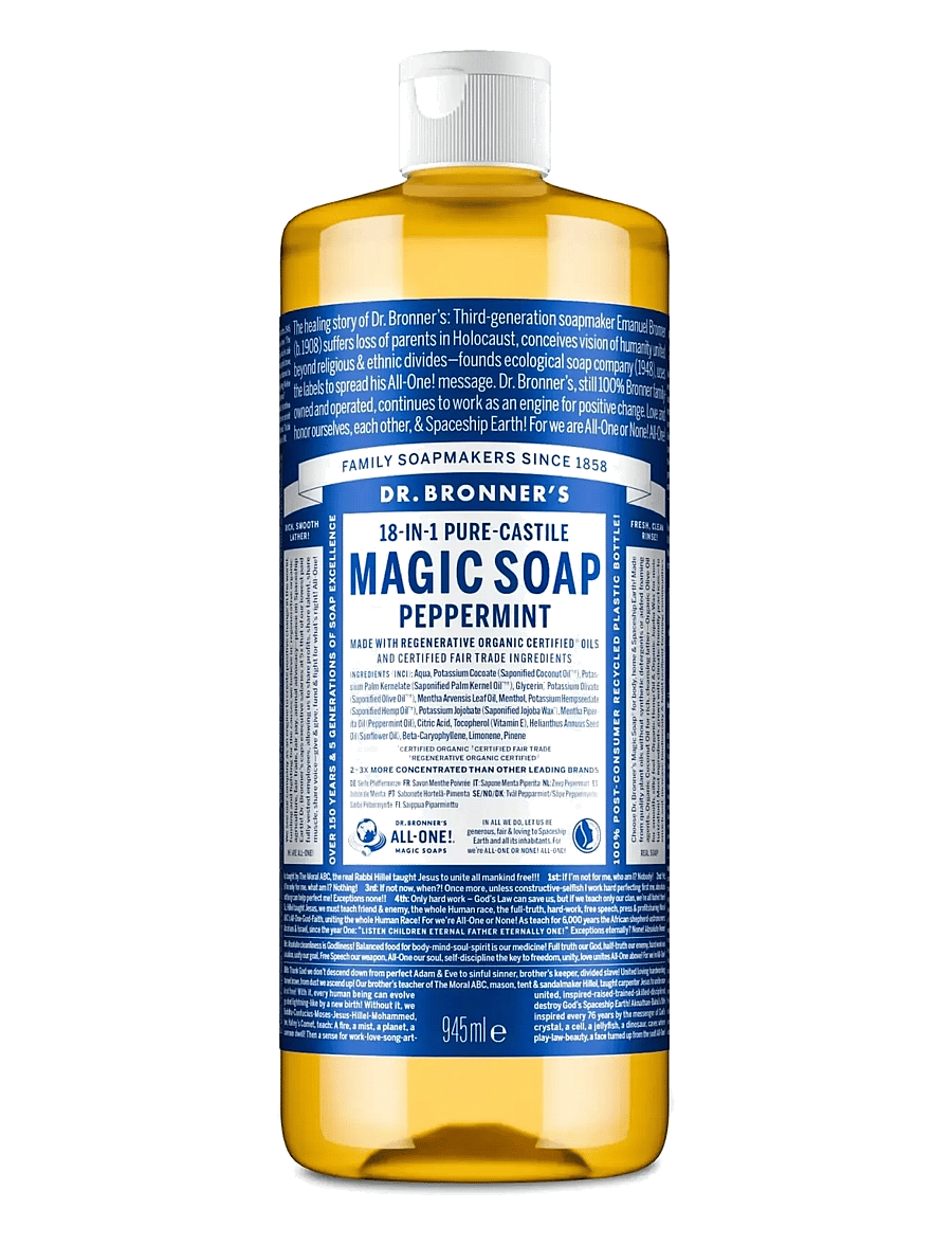 Dr. Bronner’s - Peppermint - dušigeelid ja õlid - clear - 0