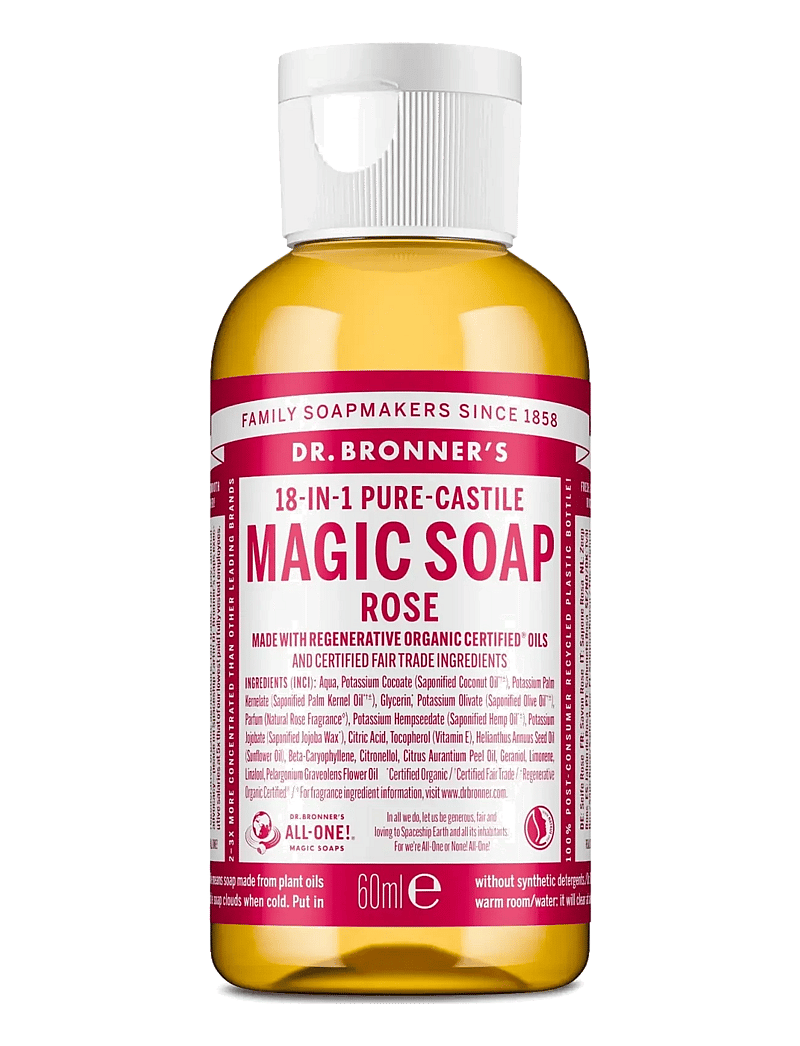 Dr. Bronner’s - Rose - shower gel & oils - no colour - 0
