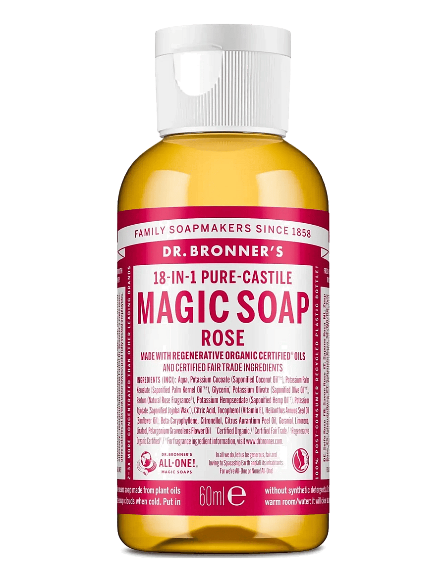 Dr. Bronner’s - Rose - dušigeelid ja õlid - no colour - 0