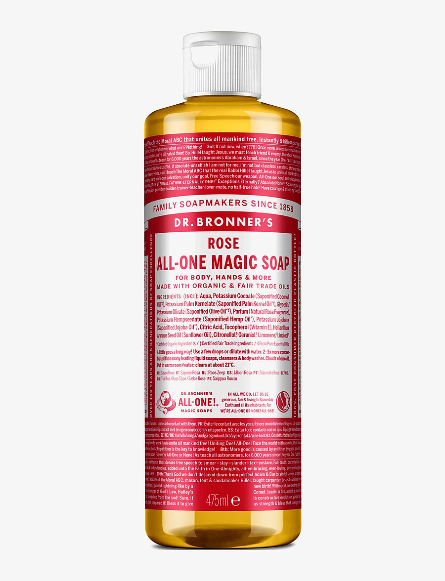 Dr. Bronner’s - Rose - dušigeelid ja õlid - no colour - 0