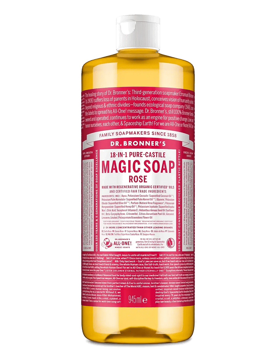 Dr. Bronner’s - Rose - dušigeelid ja õlid - clear - 0