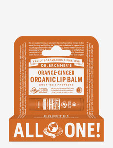 Orange-Ginger Organic Lip Balm Hang Pack, Dr. Bronner’s