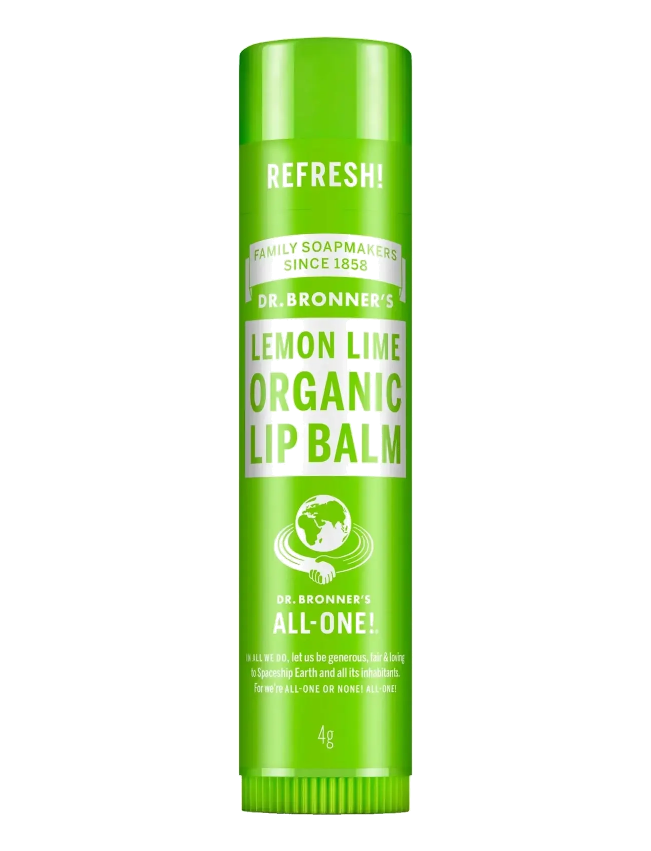 Dr. Bronner’s Lemon Lime Organic Lip Balm Hang Pack - Nägu - NO COLOUR / undefined