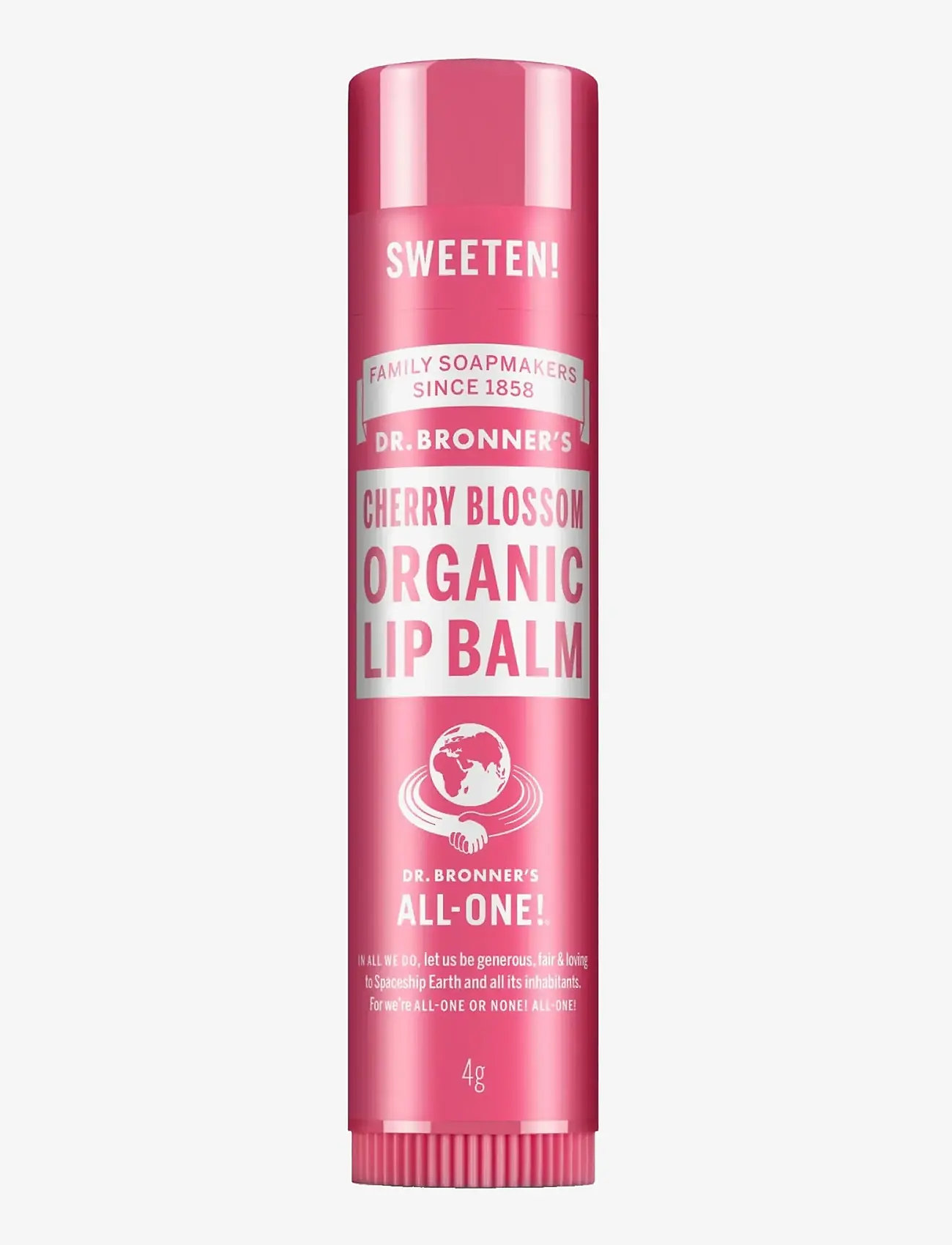 Dr. Bronner’s - Cherry Blossom - läppbalsam - no colour - 0