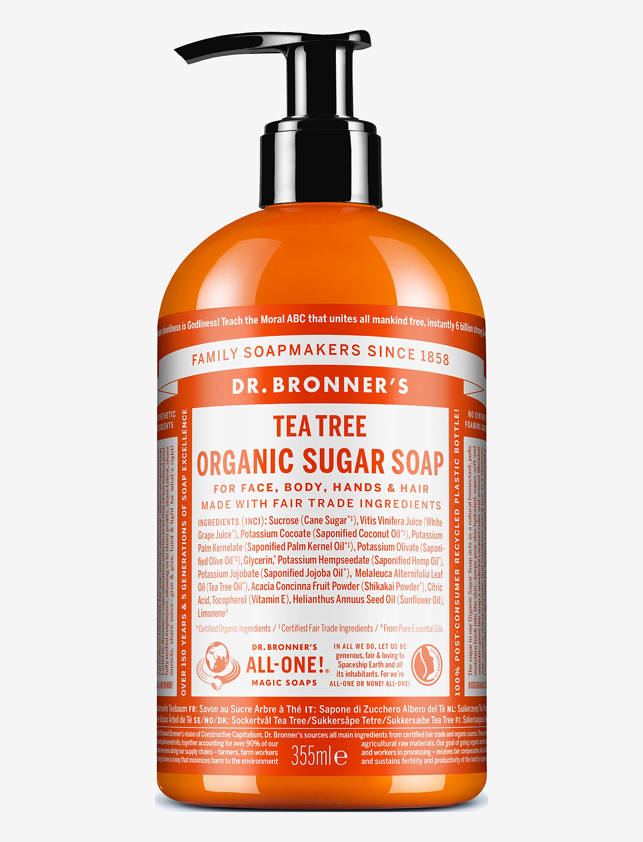 Dr. Bronner’s Tea Tree - Vannai un dušai - NO COLOUR / undefined