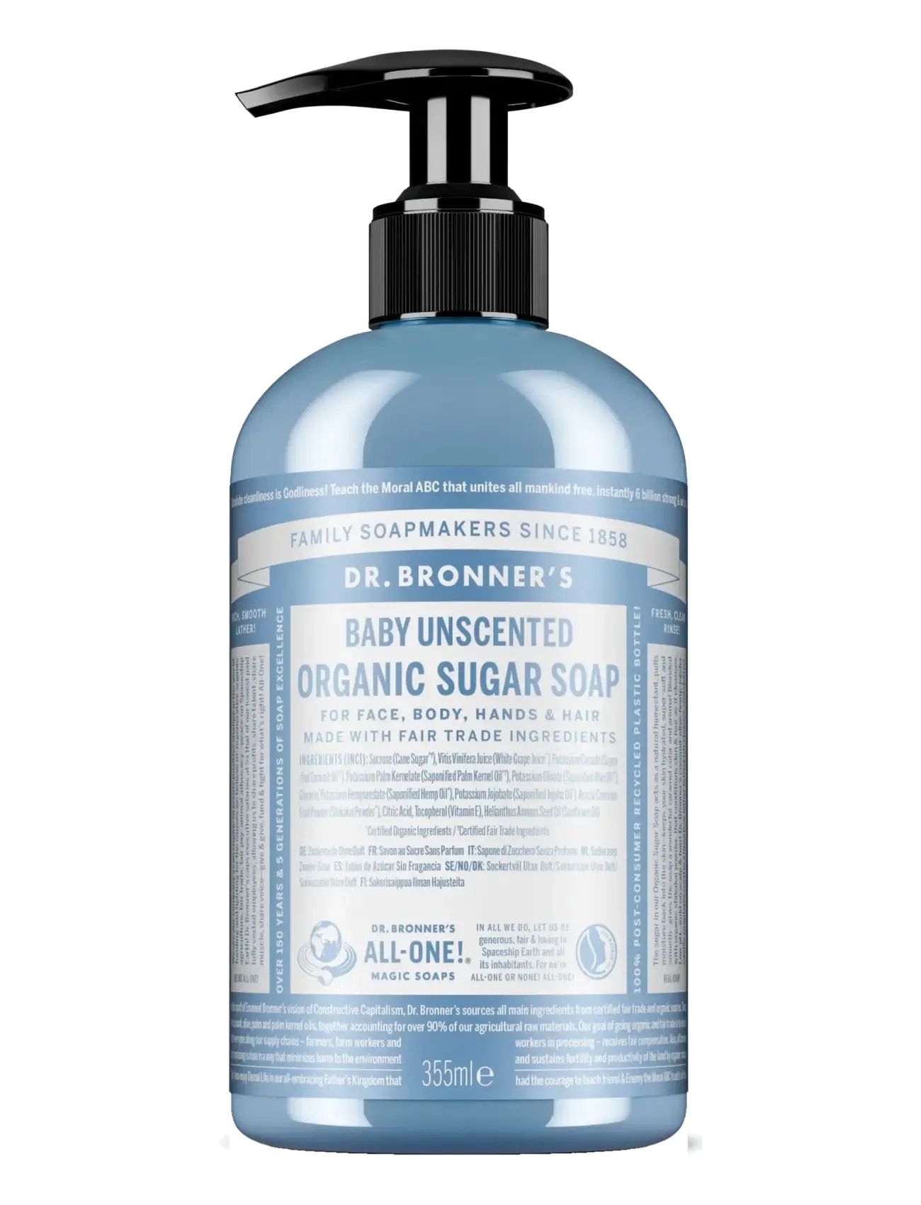 Dr. Bronner’s Baby-Mild, 355 ml, Nude, Hudpleje > Krop, Dame