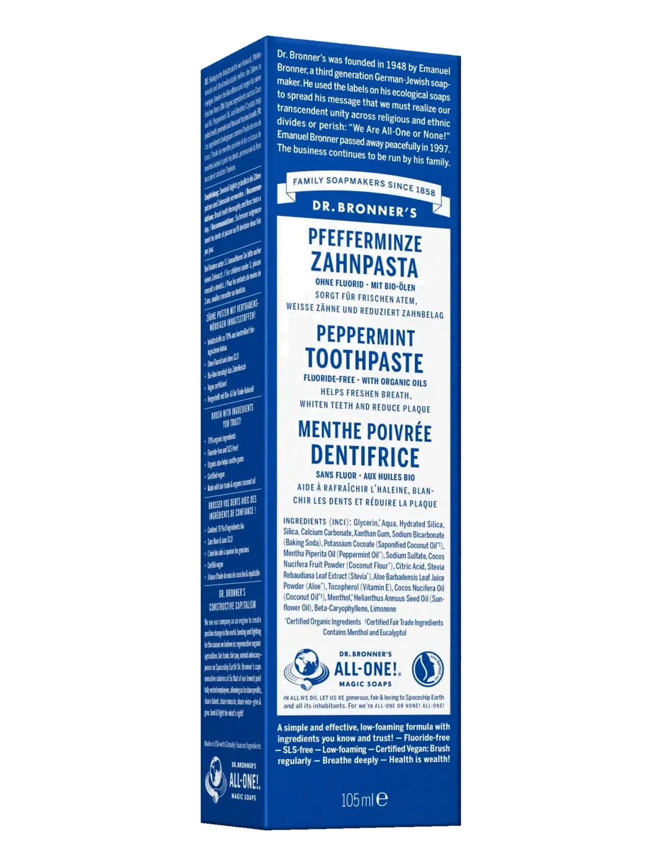 Dr. Bronner’s - Peppermint - no colour - 1