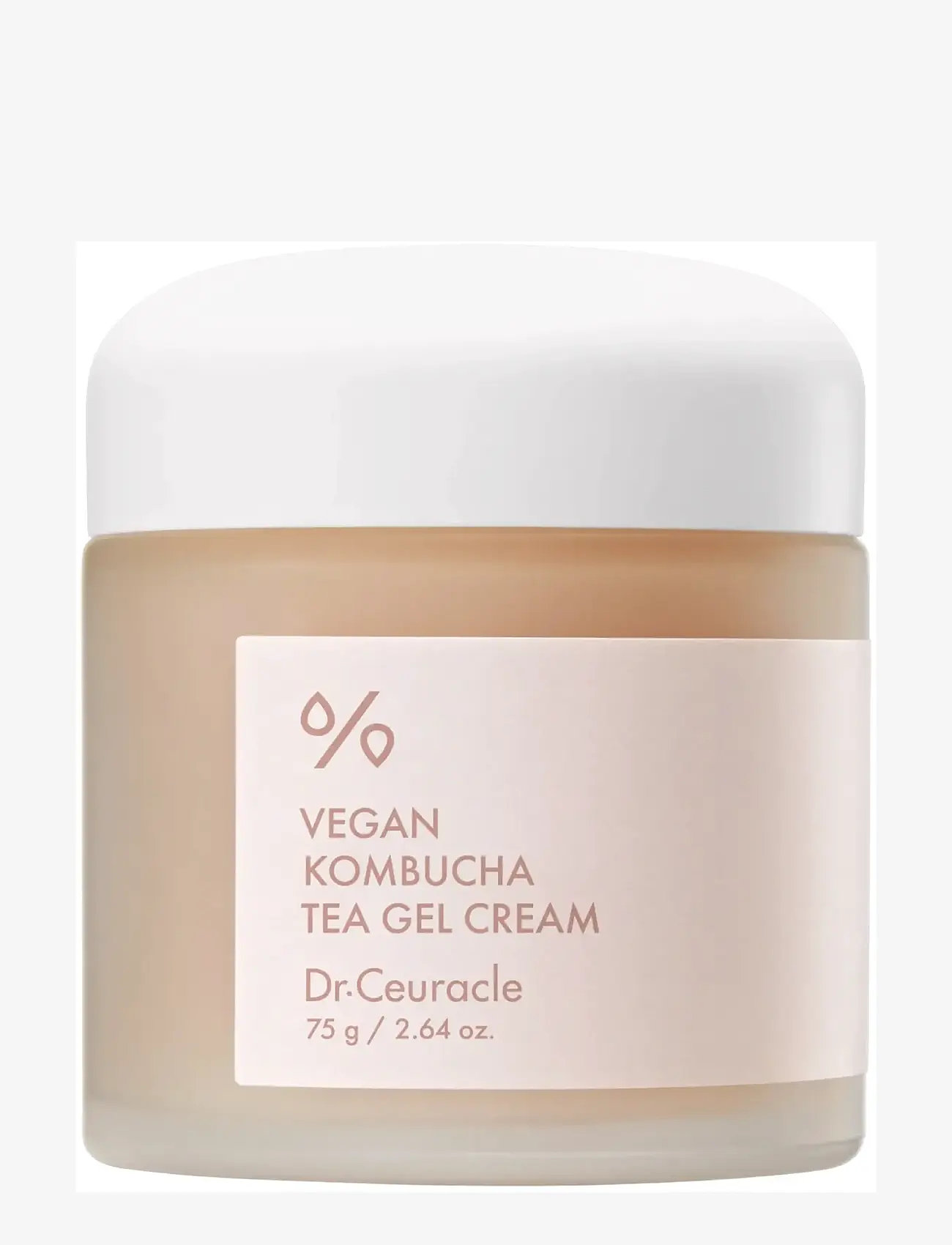 Dr. Ceuracle - Dr.Ceuracle Vegan Kombucha Tea Gel Cream 75g - dagcremer - no color - 1