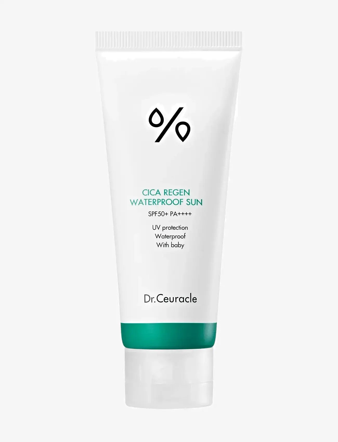 Dr. Ceuracle - Dr.Ceuracle Cica Regen Waterpoof Sun 100ml - til ansigtet - no color - 1