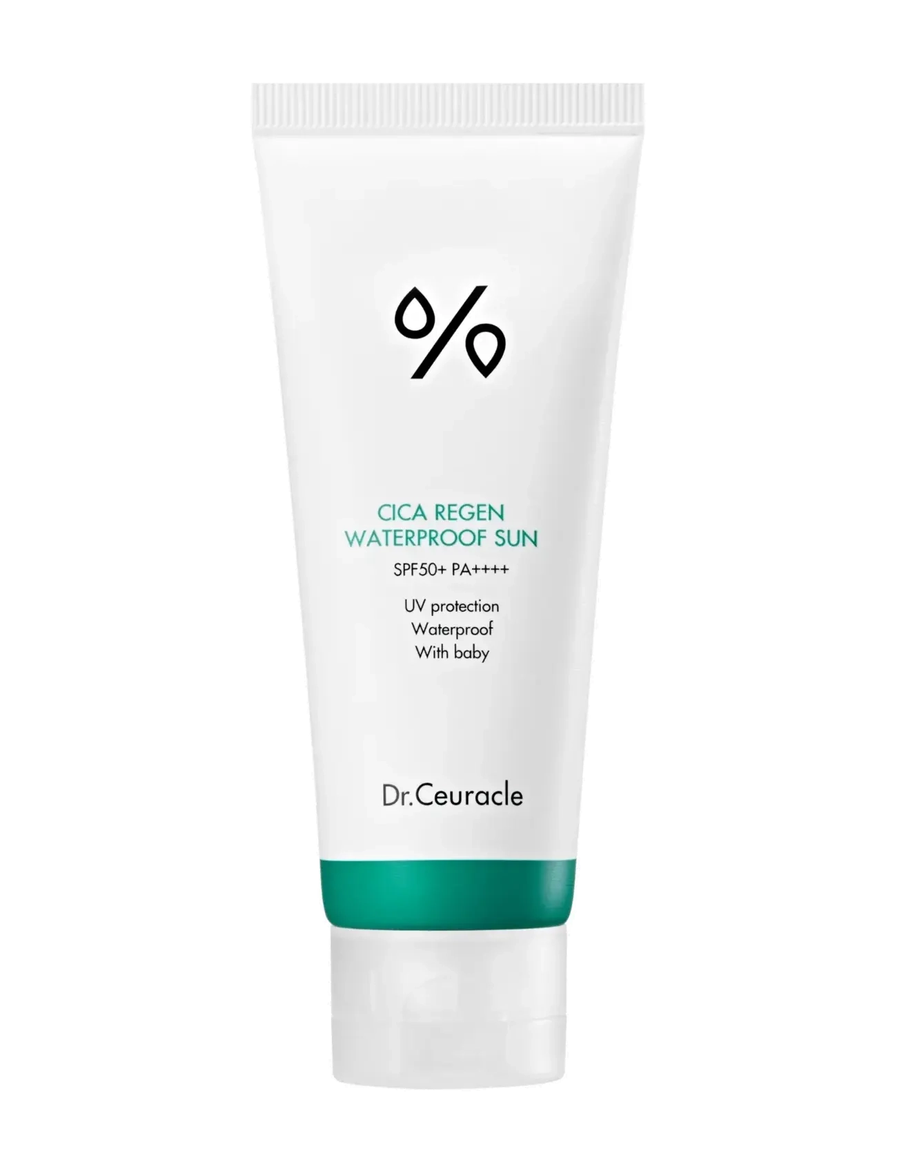 Dr. Ceuracle Dr.Ceuracle Cica Regen Waterpoof Sun 100ml - Hudpleje - NO COLOR / undefined