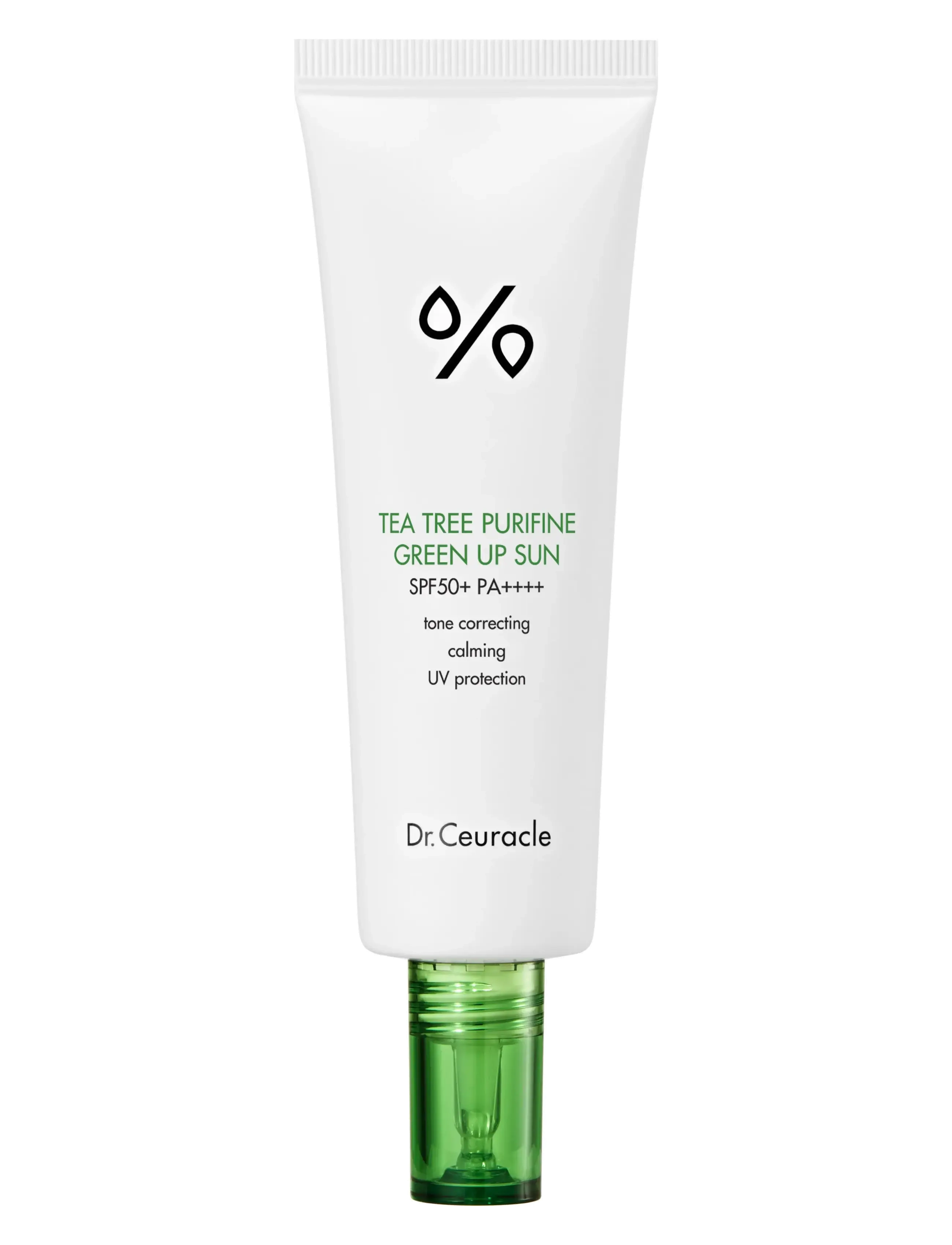 Dr. Ceuracle Dr.Ceuracle Tea Tree Purifine Green Up Sun 50ml - Sólarvörur - NO COLOR / undefined