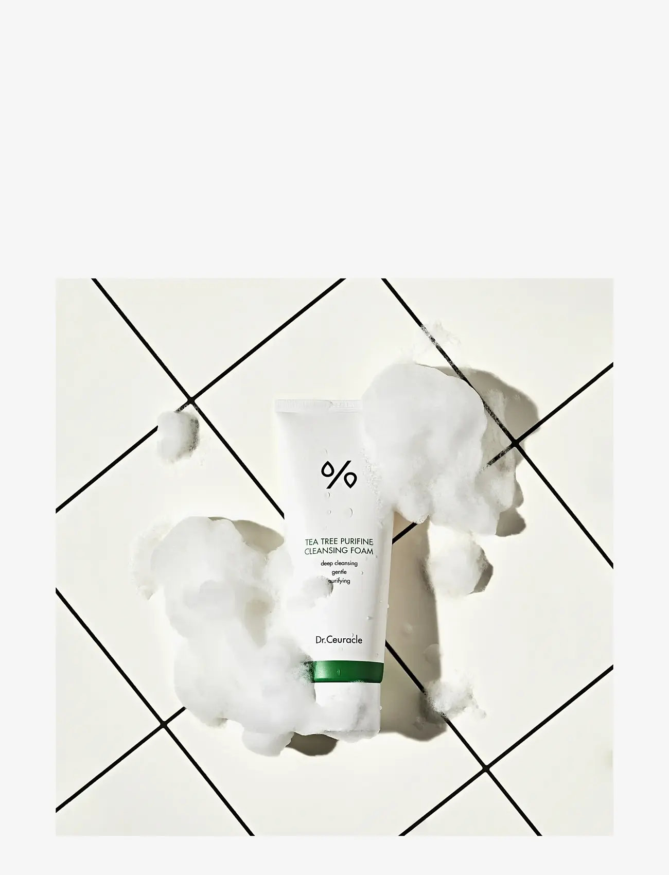 Dr. Ceuracle - Dr.Ceuracle Tea Tree Purifine Cleansing Foam 150ml - foaming cleanser - no color - 1
