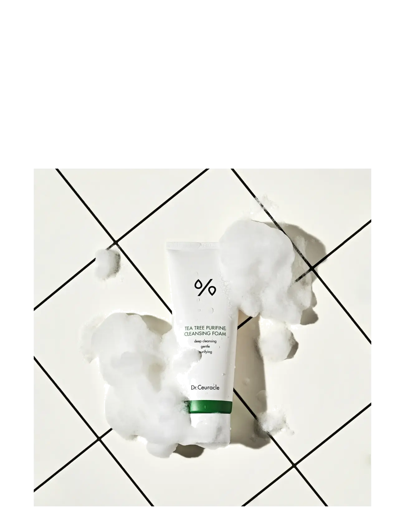 Dr. Ceuracle - Dr.Ceuracle Tea Tree Purifine Cleansing Foam 150ml - foaming cleanser - no color - 1