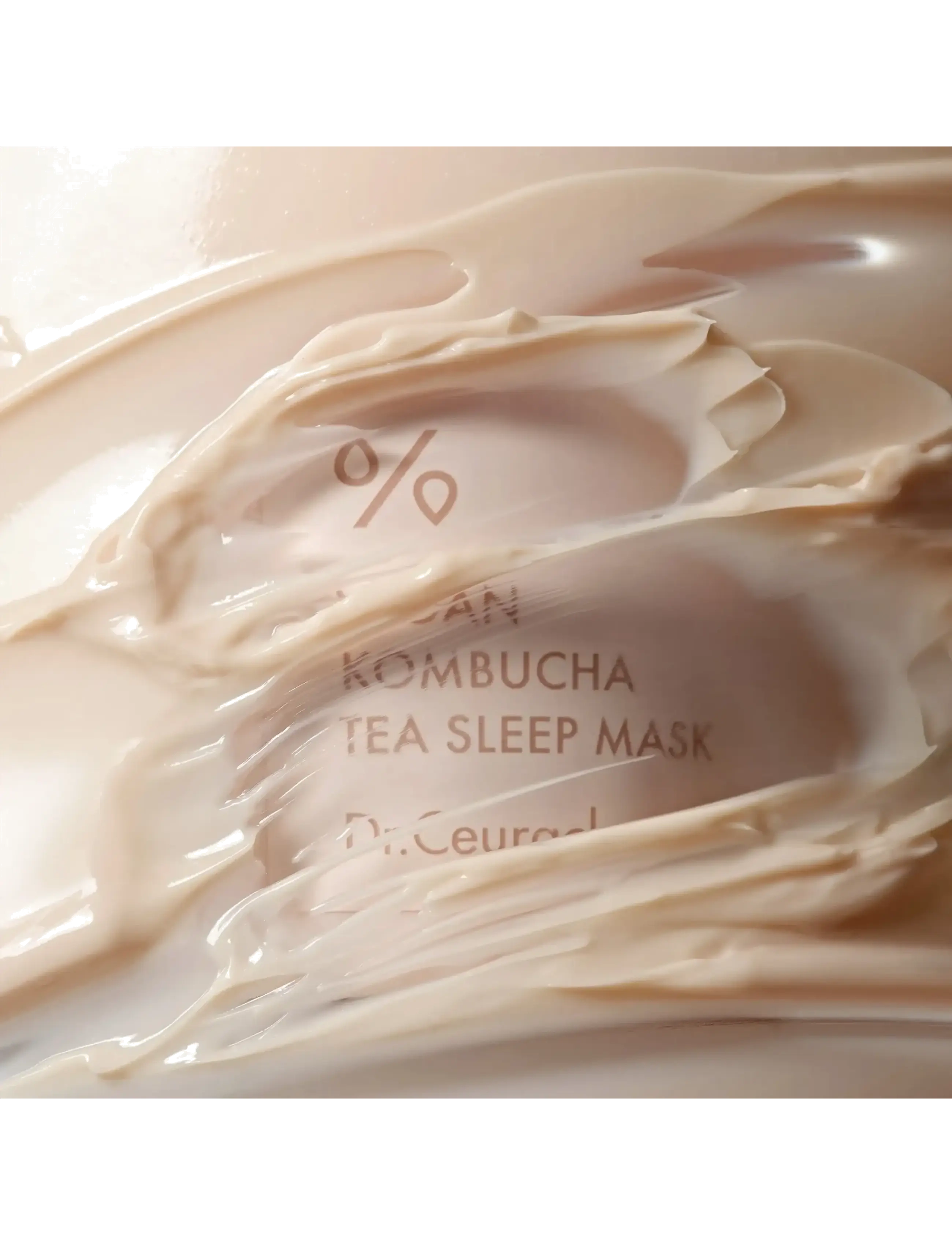 Dr. Ceuracle - Dr.Ceuracle Vegan Kombucha Tea Sleep Mask 100g - Återfuktande masker - no color - 2