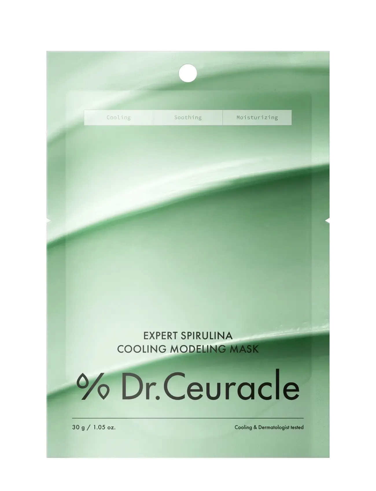 Dr. Ceuracle Dr.ceuracle Expert Spirulina Cooling Modeling Mask 30G, 30 G, Nude, Ansigtsmasker > Fugtgivende Maske, Dame