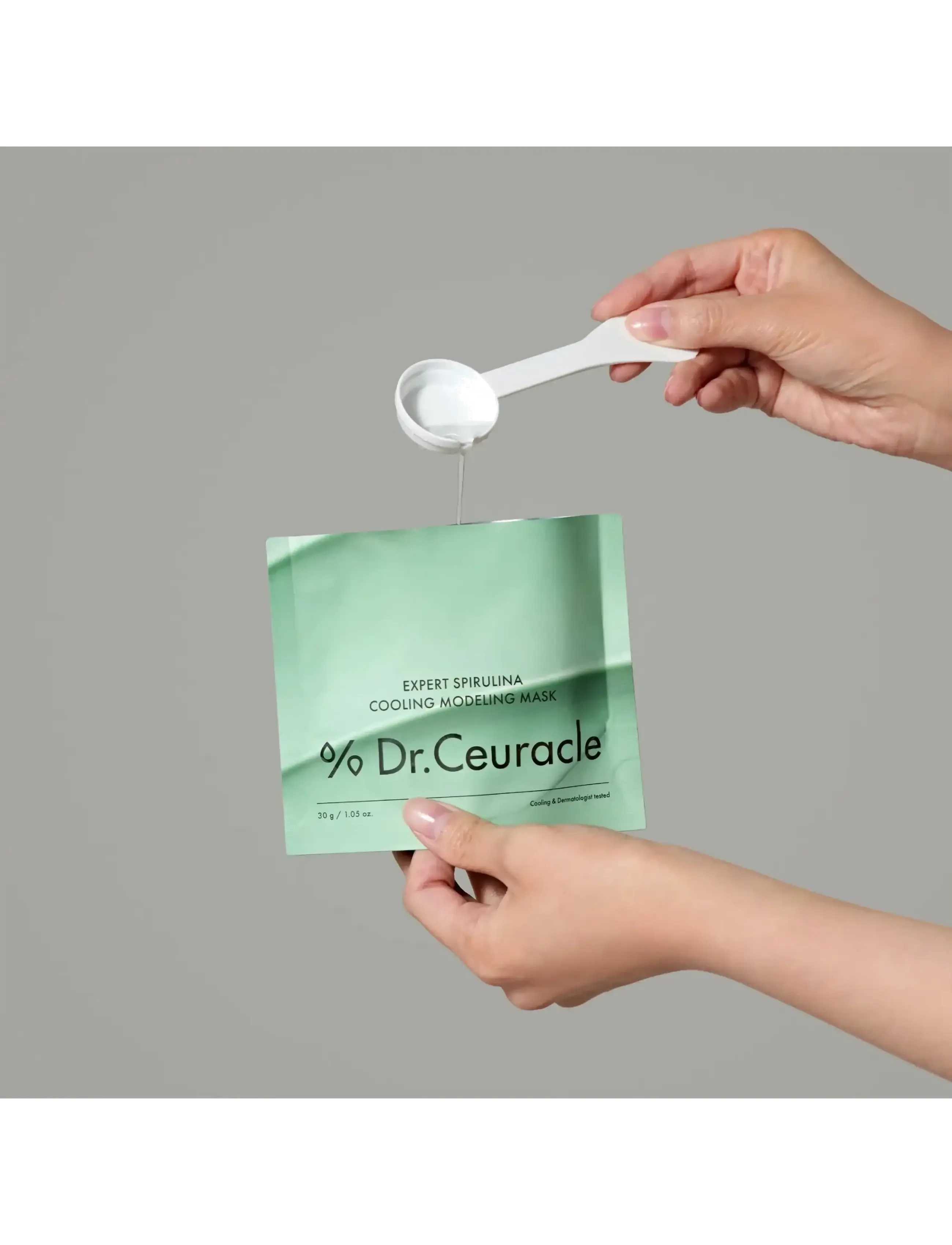 Dr. Ceuracle - Dr.Ceuracle Expert Spirulina Cooling Modeling Mask 30g - rakagefandi maskar - no color - 1