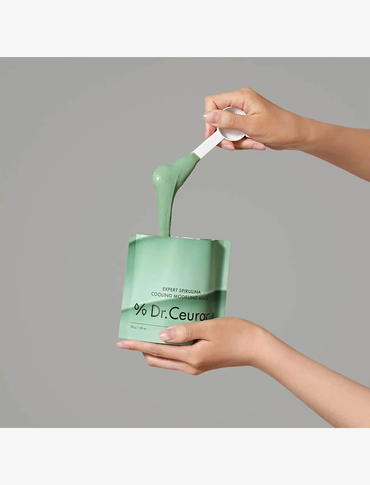Dr. Ceuracle - Dr.Ceuracle Expert Spirulina Cooling Modeling Mask 30g - Återfuktande masker - no color - 2