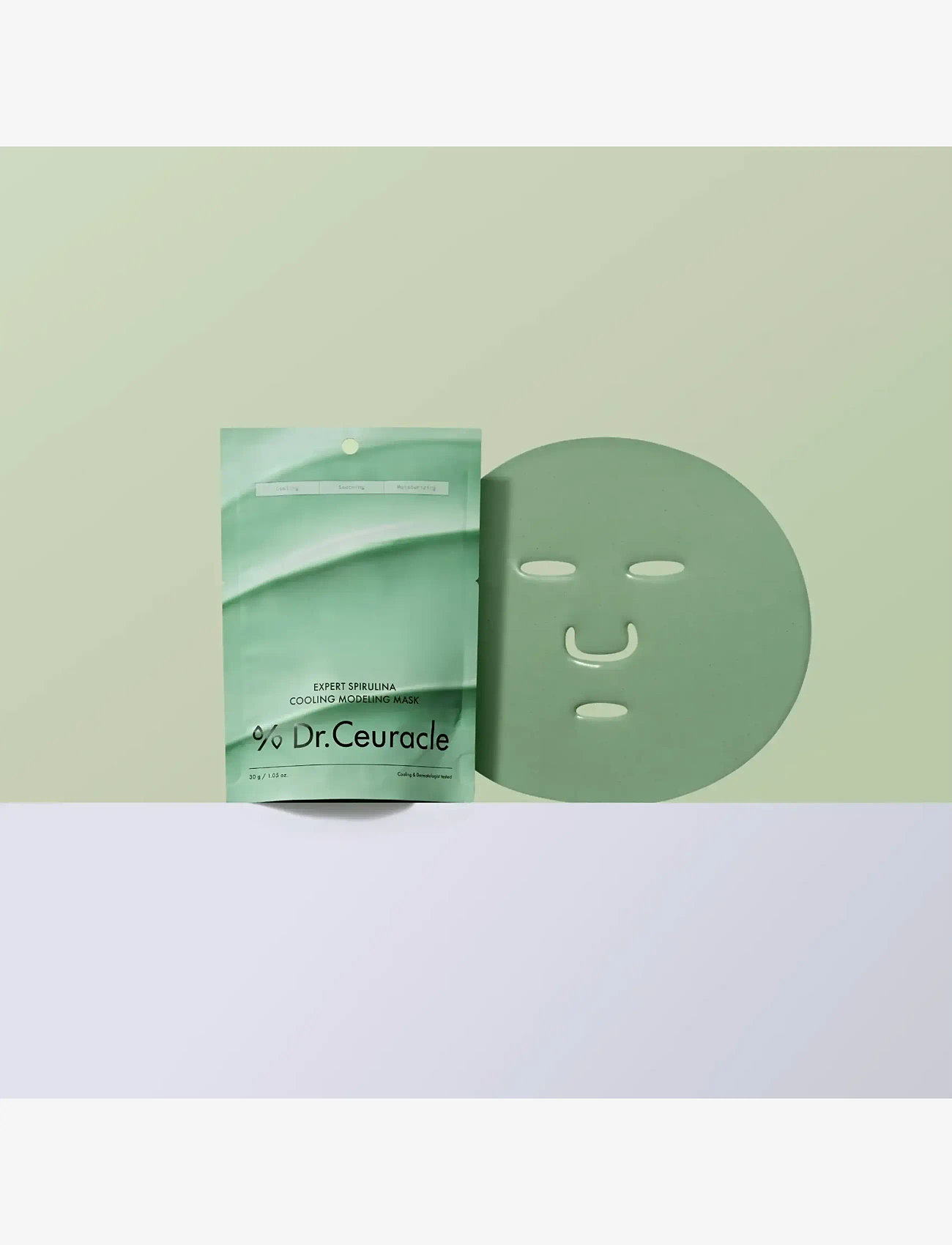 Dr. Ceuracle - Dr.Ceuracle Expert Spirulina Cooling Modeling Mask 30g - Återfuktande masker - no color - 3