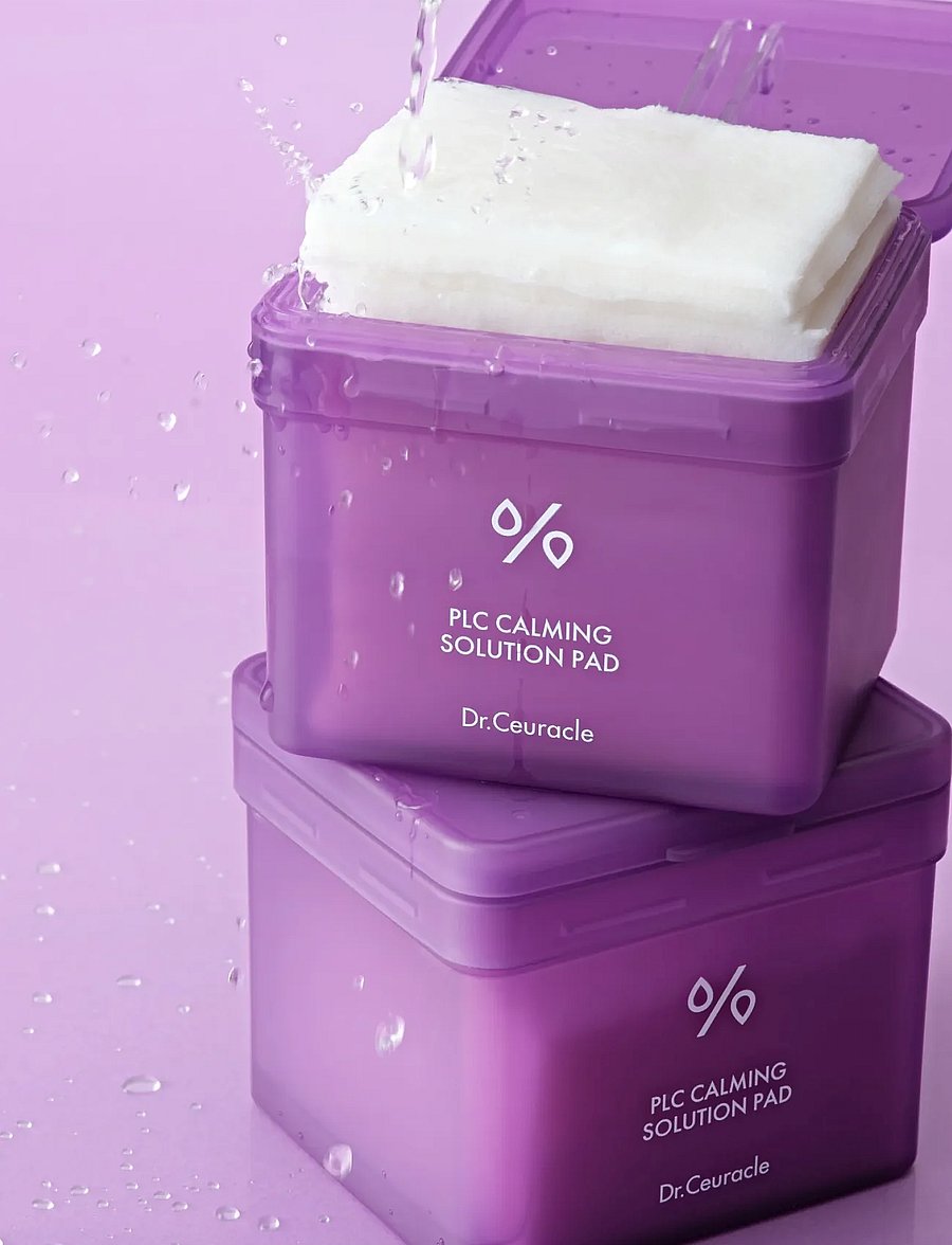 Dr. Ceuracle - Dr.Ceuracle PLC Calming Solution Pad 130 pads - clear - 2