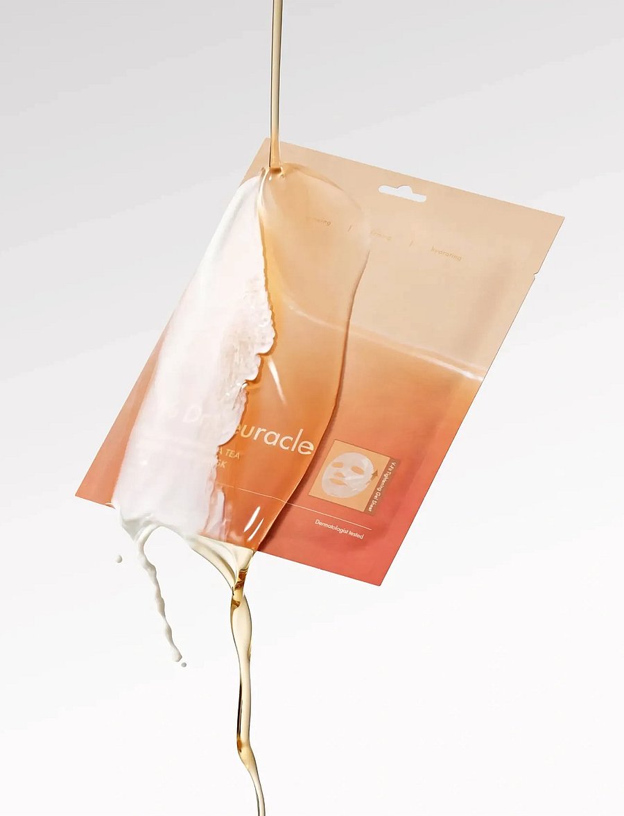 Dr. Ceuracle - Dr.Ceuracle Vegan Kombucha Tea Essence In Gel Mask - clear - 2