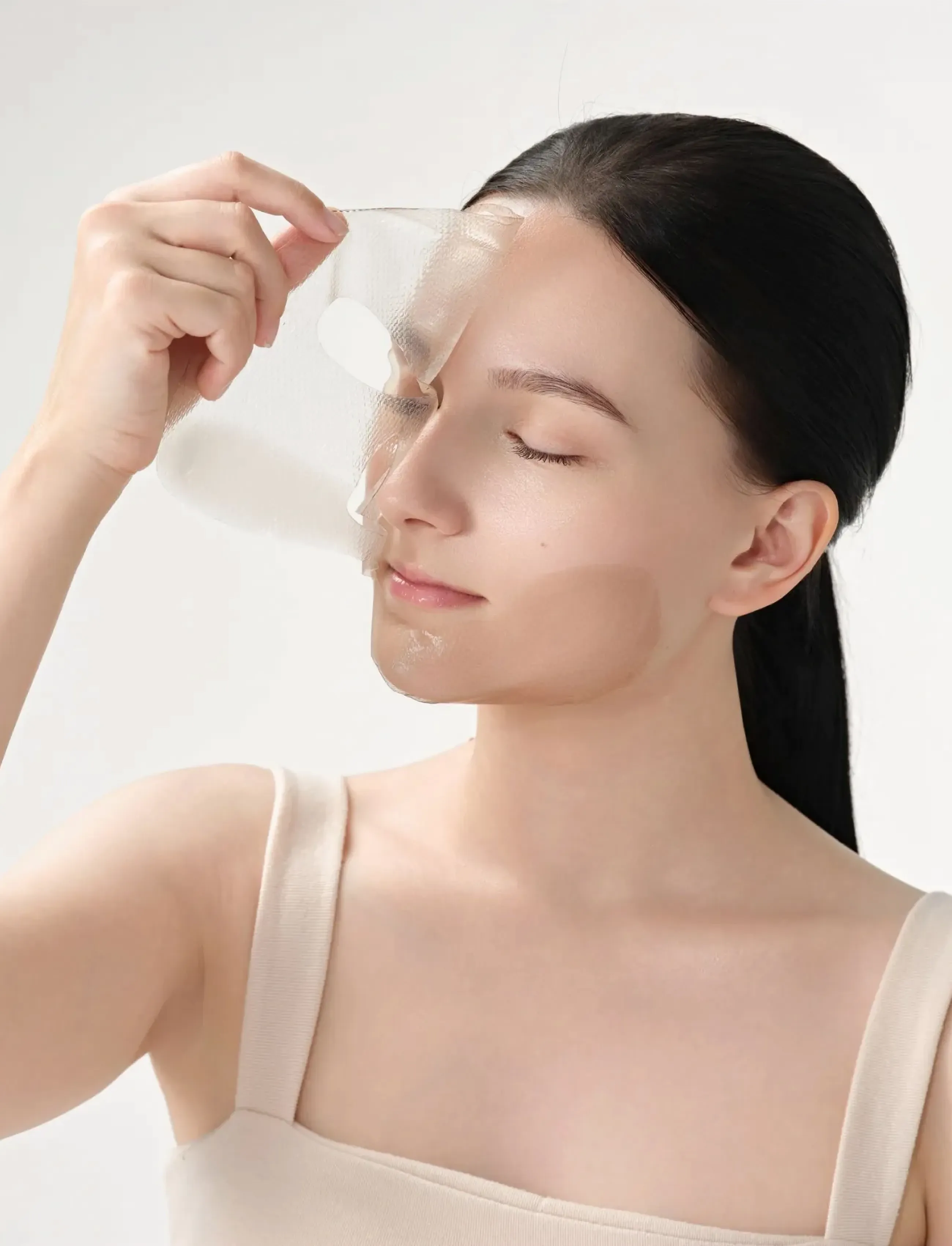 Dr. Ceuracle - Dr.Ceuracle Vegan Kombucha Tea Essence In Gel Mask - sheet masks - clear - 4