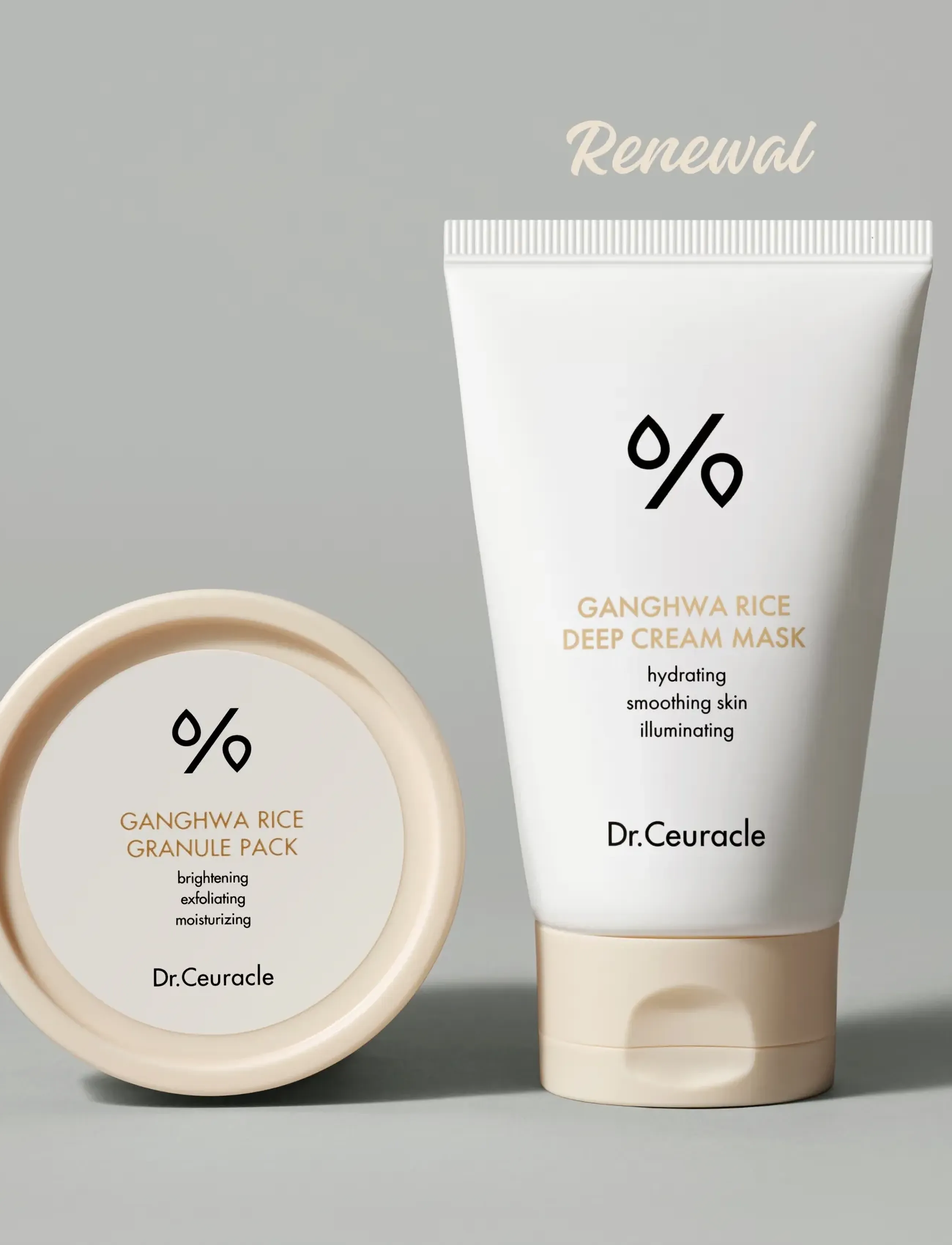 Dr. Ceuracle - Ganghwa Rice Deep Cream Mask 120ml - white - 0