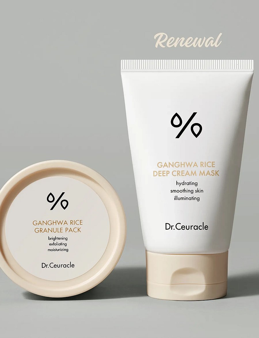Dr. Ceuracle - Ganghwa Rice Deep Cream Mask 120ml - white - 0