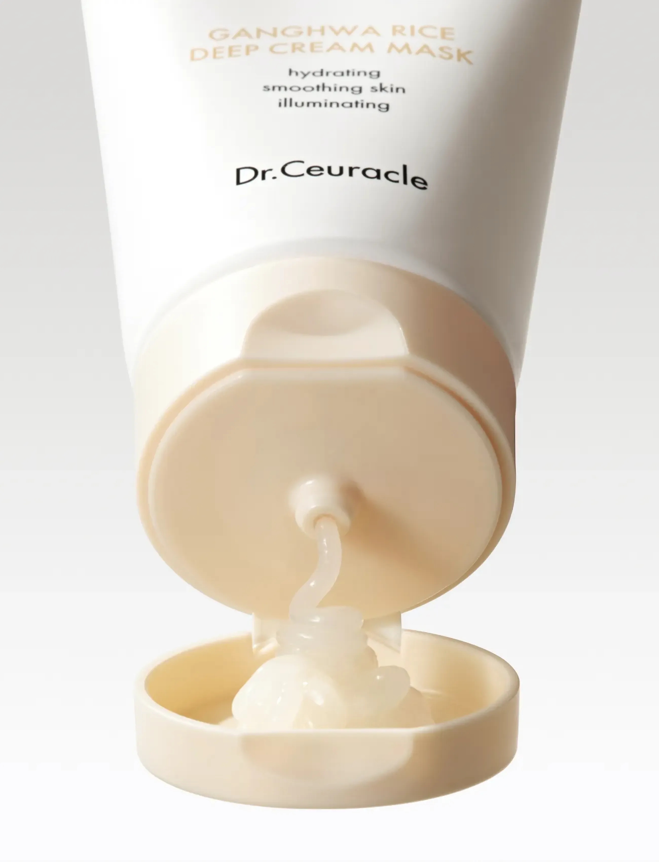 Dr. Ceuracle - Ganghwa Rice Deep Cream Mask 120ml - white - 2