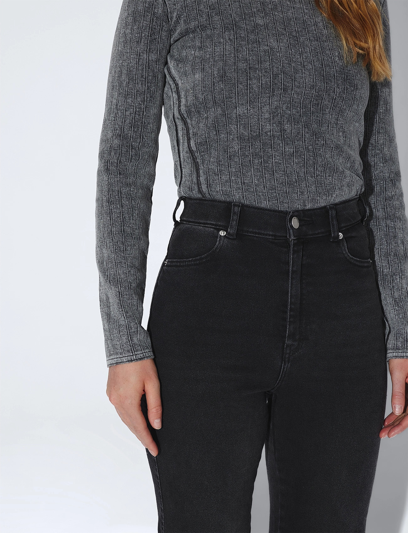 Dr. Denim Moxy Straight jeans dam – bild 9