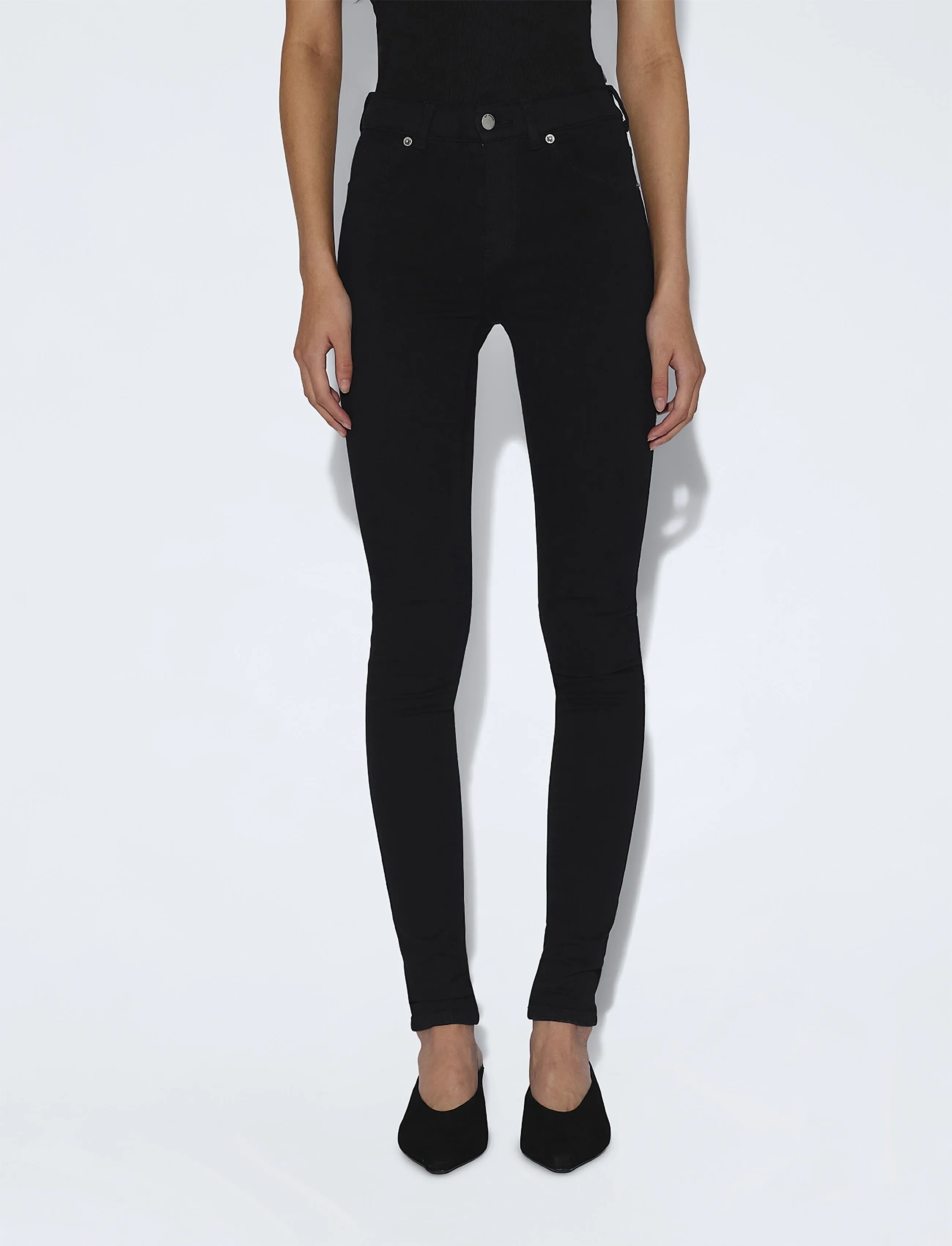 Dr Denim - Plenty Mid Skinny - skinny jeans - black - 4
