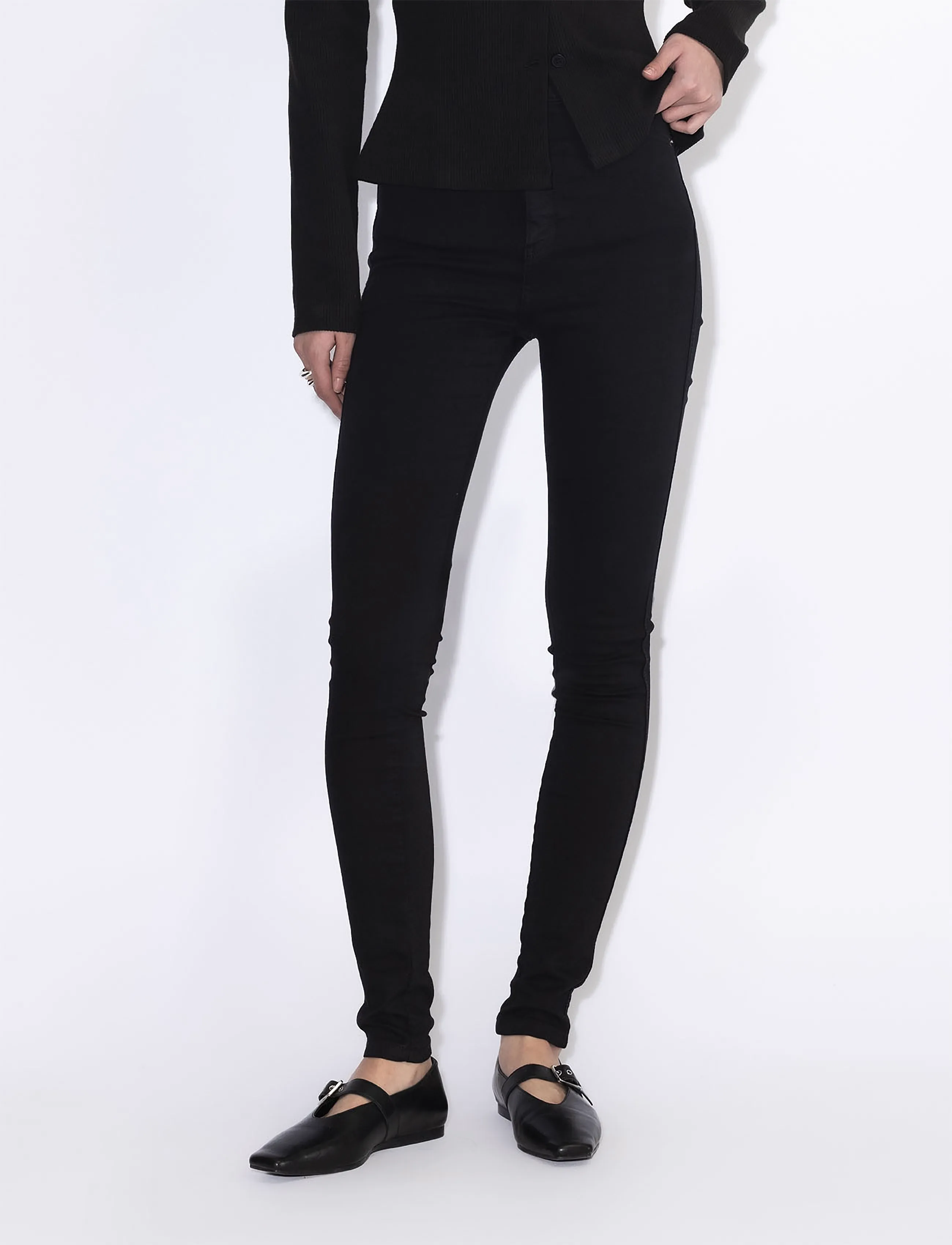 Dr Denim - Moxy High Skinny - black - 4