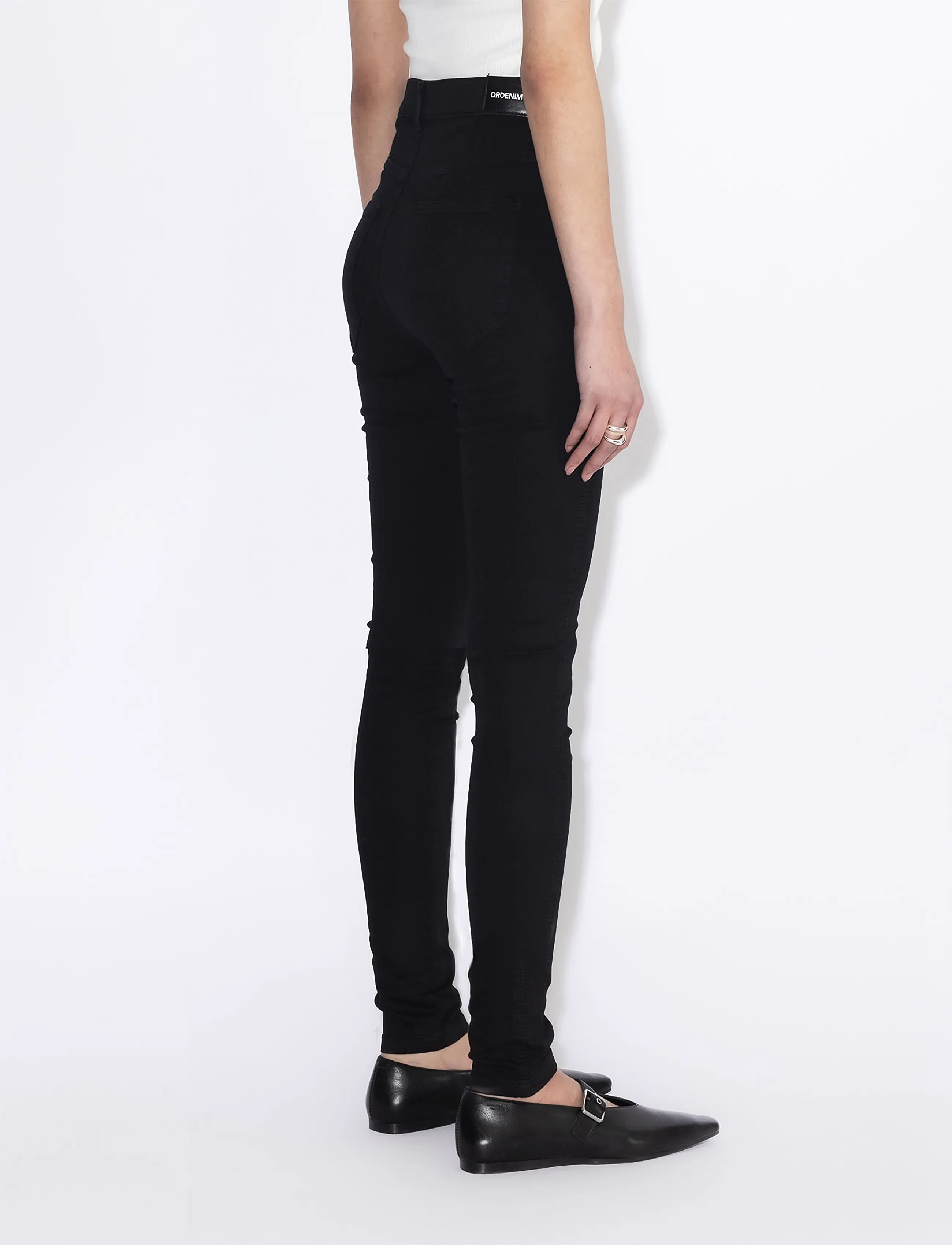 Dr Denim - Moxy High Skinny - black - 5