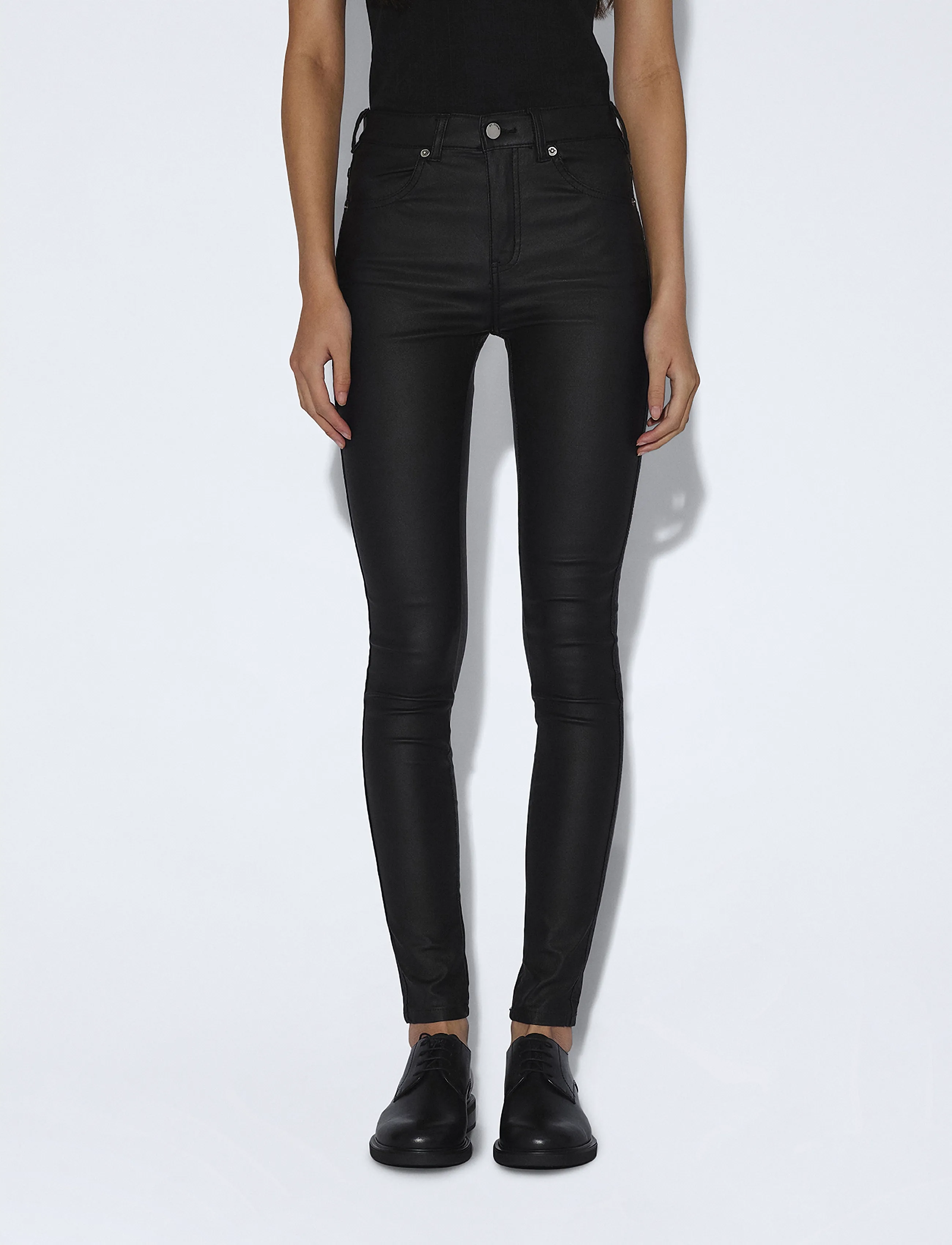 Dr Denim - Lexy Mid Skinny - black metal - 4