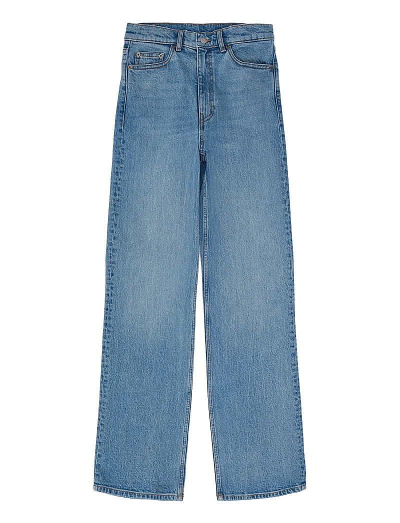 Dr Denim - Echo High Straight - raka jeans - bay blue jay - 1