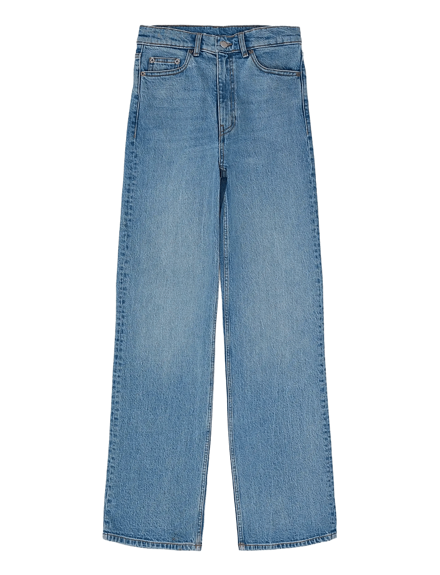Dr Denim - Echo High Straight - gerade jeans - bay blue jay - 1
