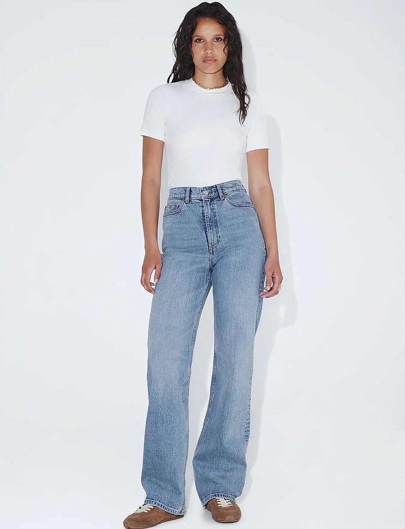 Dr Denim - Echo High Straight - raka jeans - bay blue jay - 0