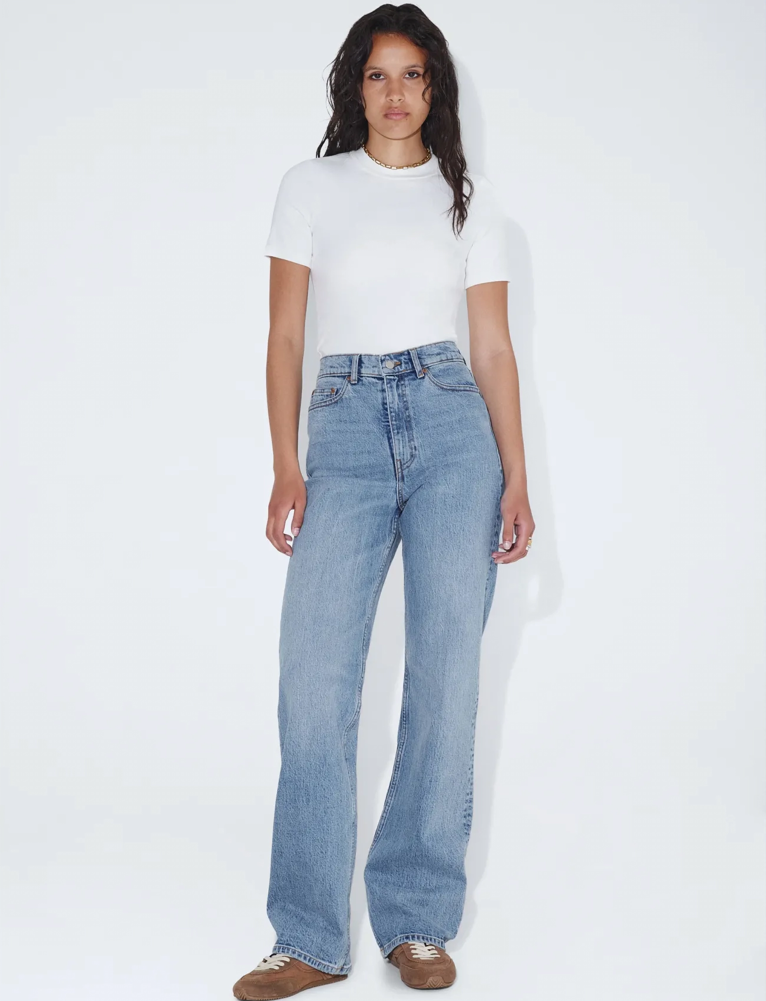 Dr Denim Echo High Straight - Jeans - BAY BLUE JAY / blue