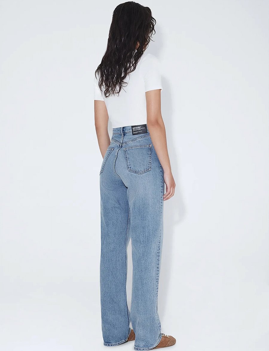 Dr Denim - Echo High Straight - sirge säärega teksad - bay blue jay - 3
