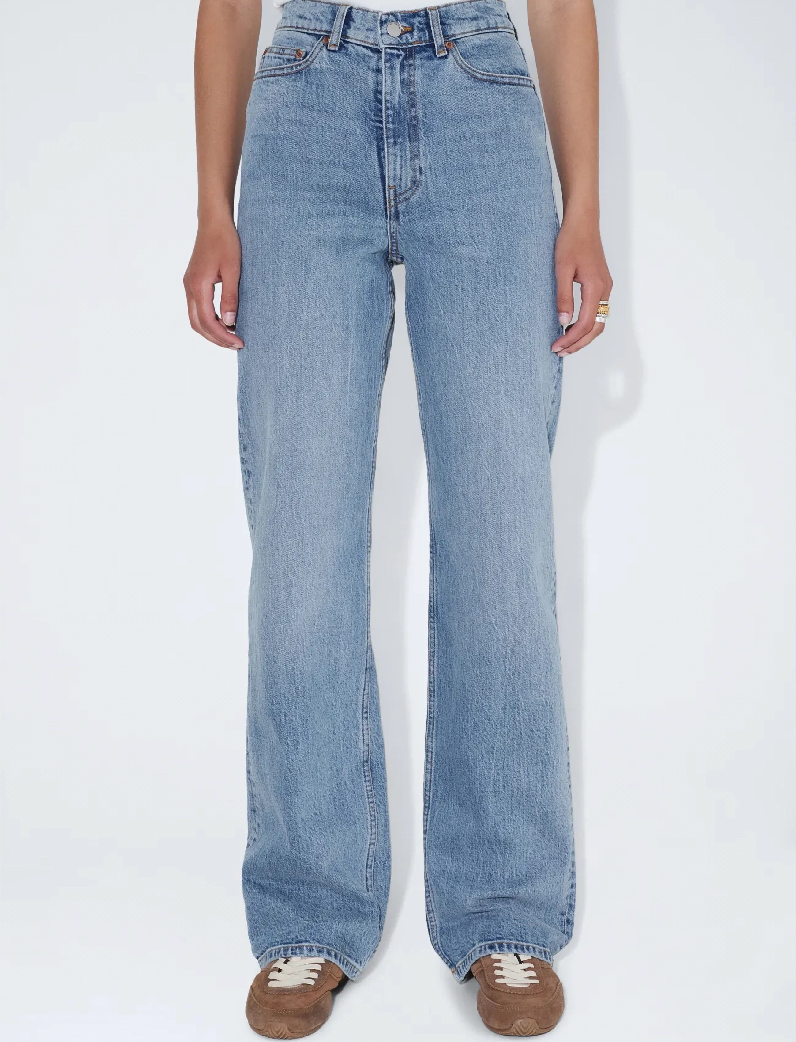 Dr Denim - Echo High Straight - gerade jeans - bay blue jay - 4