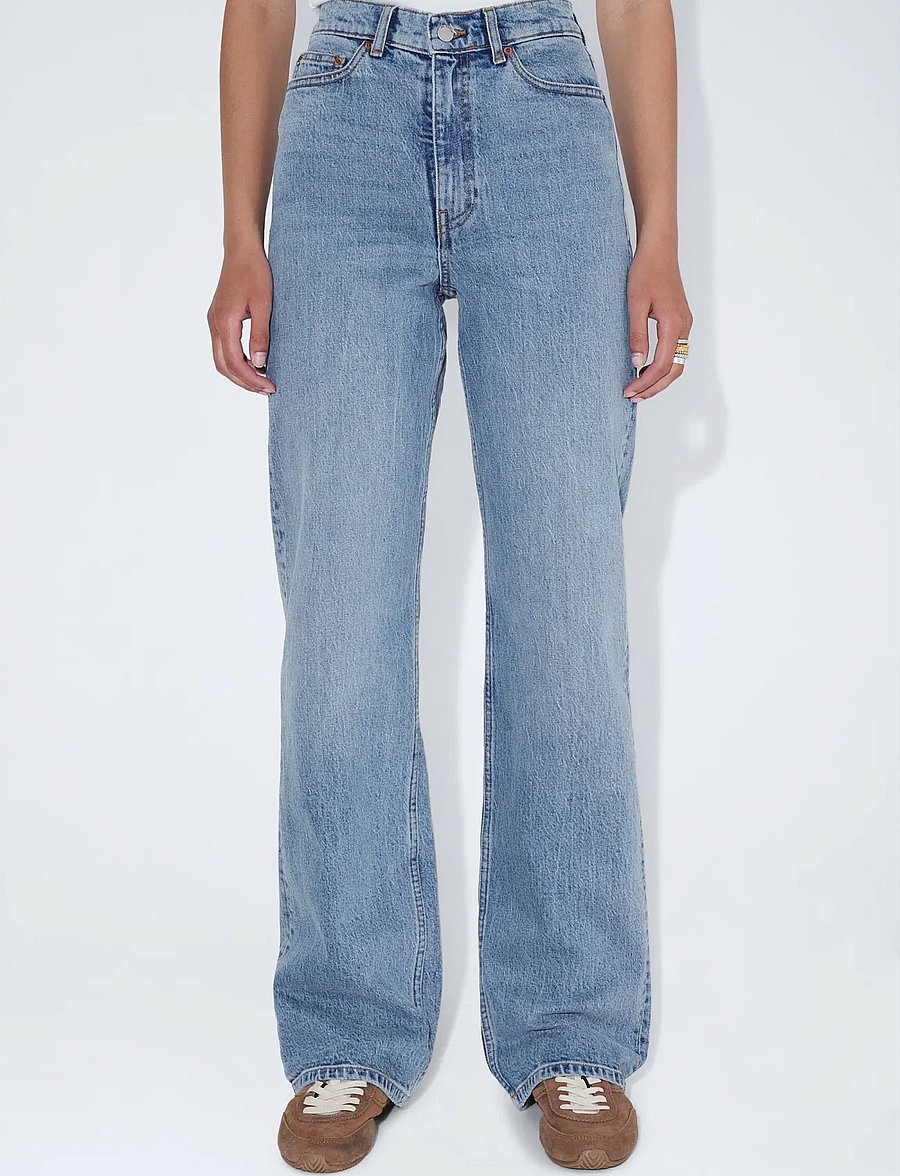 Dr Denim - Echo High Straight - gerade jeans - bay blue jay - 4