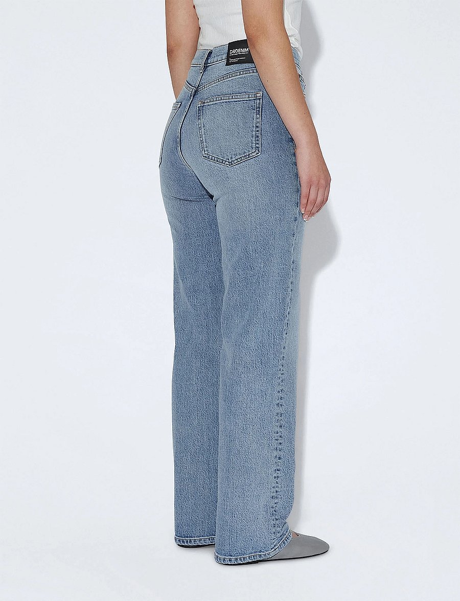 Dr Denim - Echo High Straight - beinar gallabuxur - bay blue jay - 5